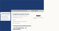 Desktop Screenshot of knut-hacker.de