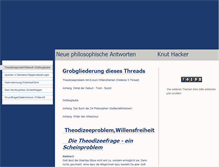 Tablet Screenshot of knut-hacker.de